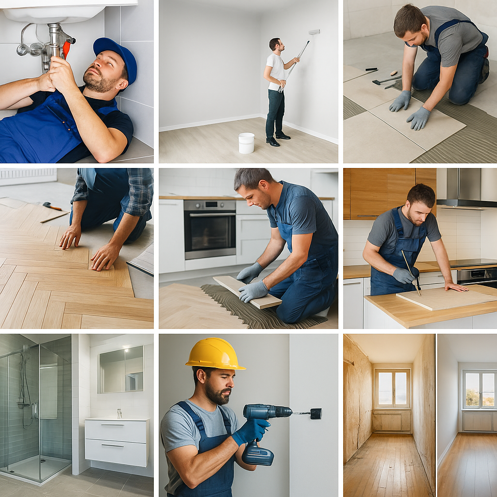 Activités de rénovation et construction