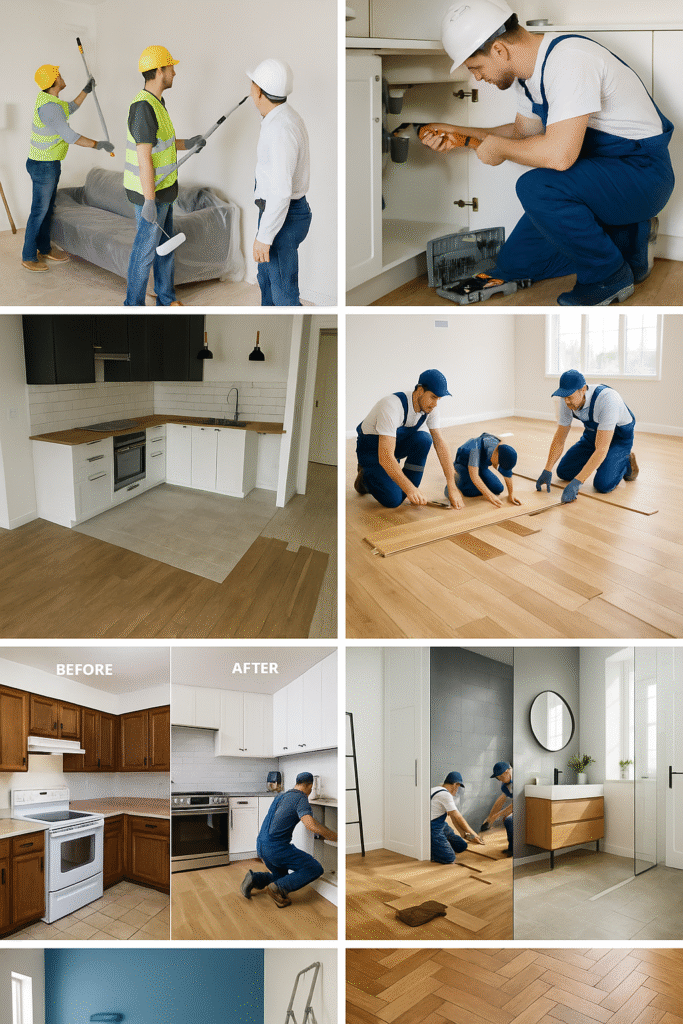 Projets de rénovation à domicile